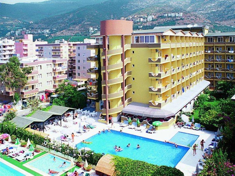 Hotel Hedef Kleopatra Golden Sun Alanya Exterior foto