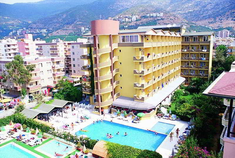 Hotel Hedef Kleopatra Golden Sun Alanya Exterior foto